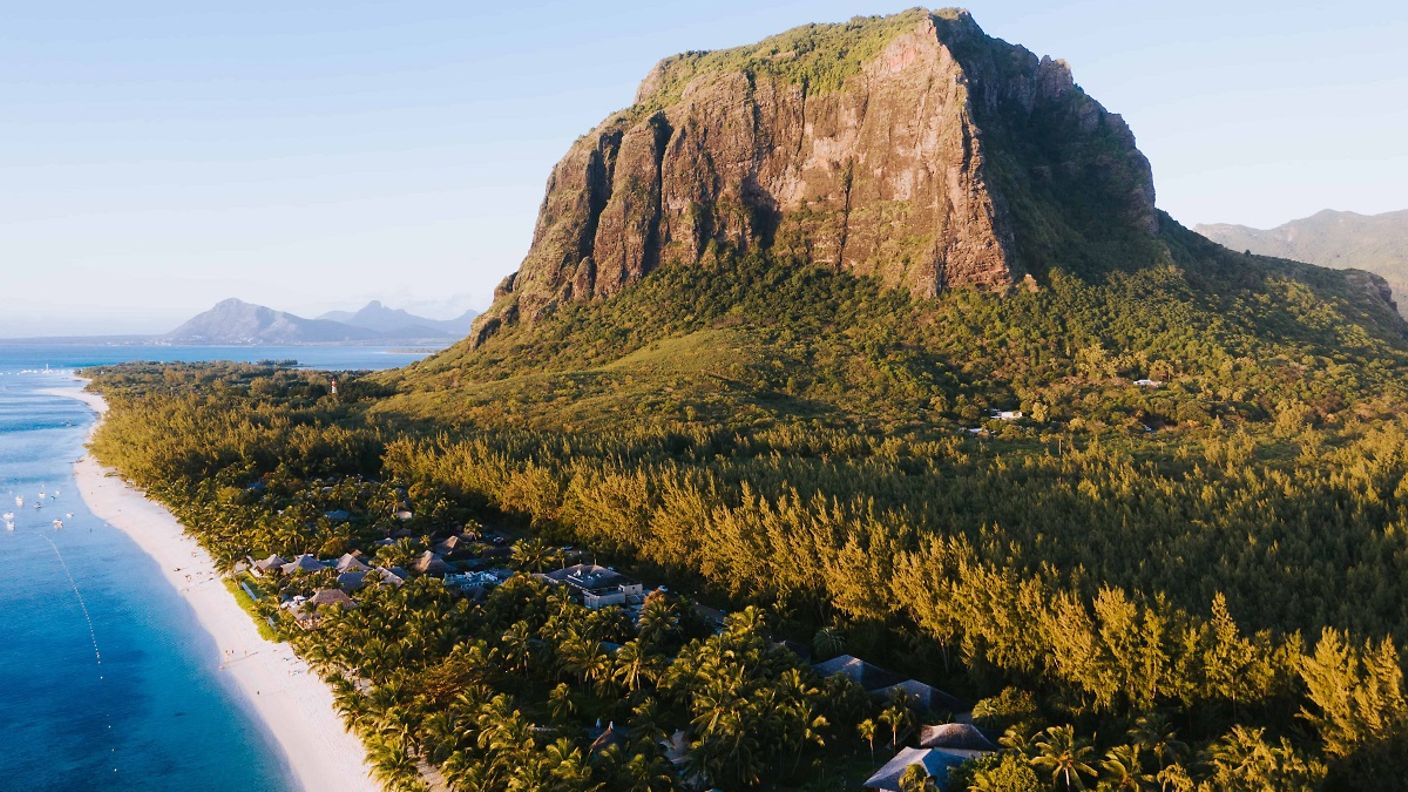 Der Berg Morne Brabant auf Mauritius