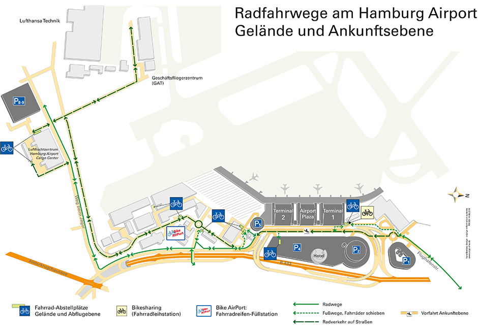 Radfahrwege_am_HAM_Airport_Ankunft