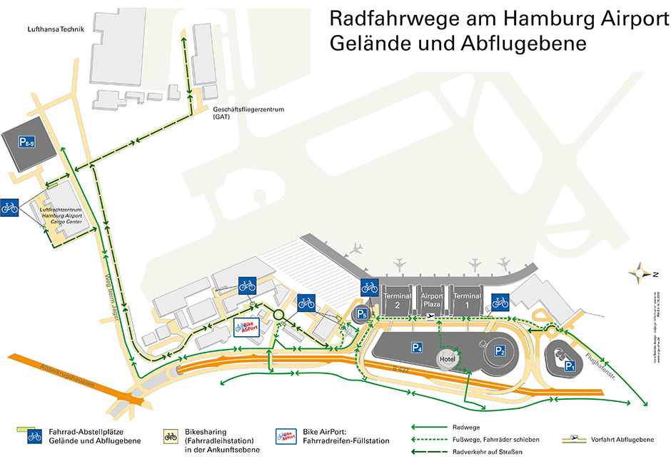Radfahrwege_am_HAM_Airport_Abflug