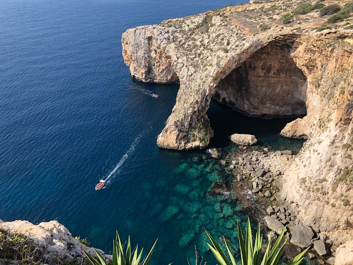 Blaue Grotte auf Malta