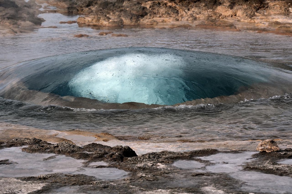 Geysir in Island