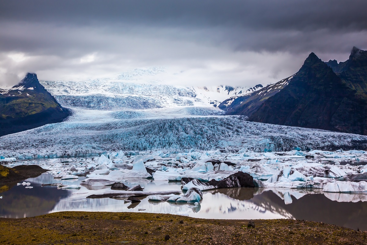 Gletscher in Island