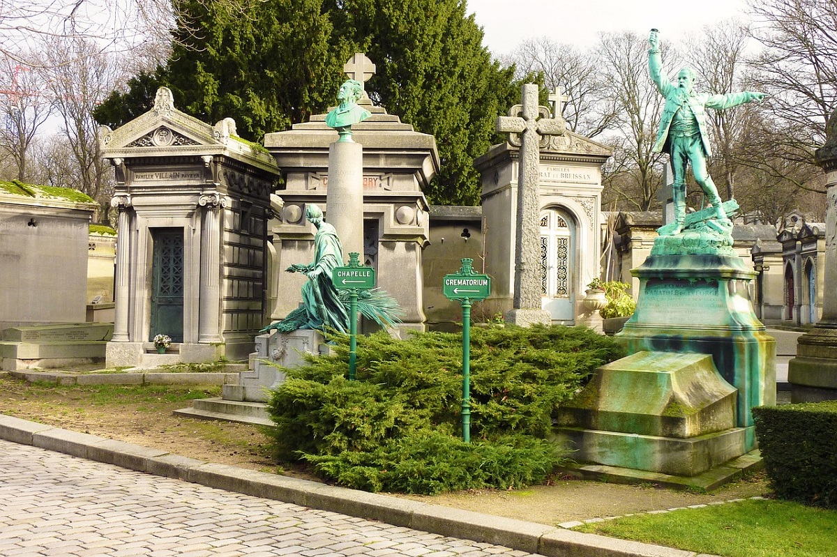 Friedhof Père Lachaise in Paris