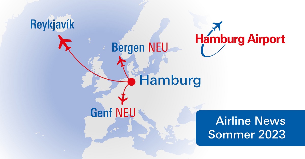 Infografik Airline News Sommer 2023