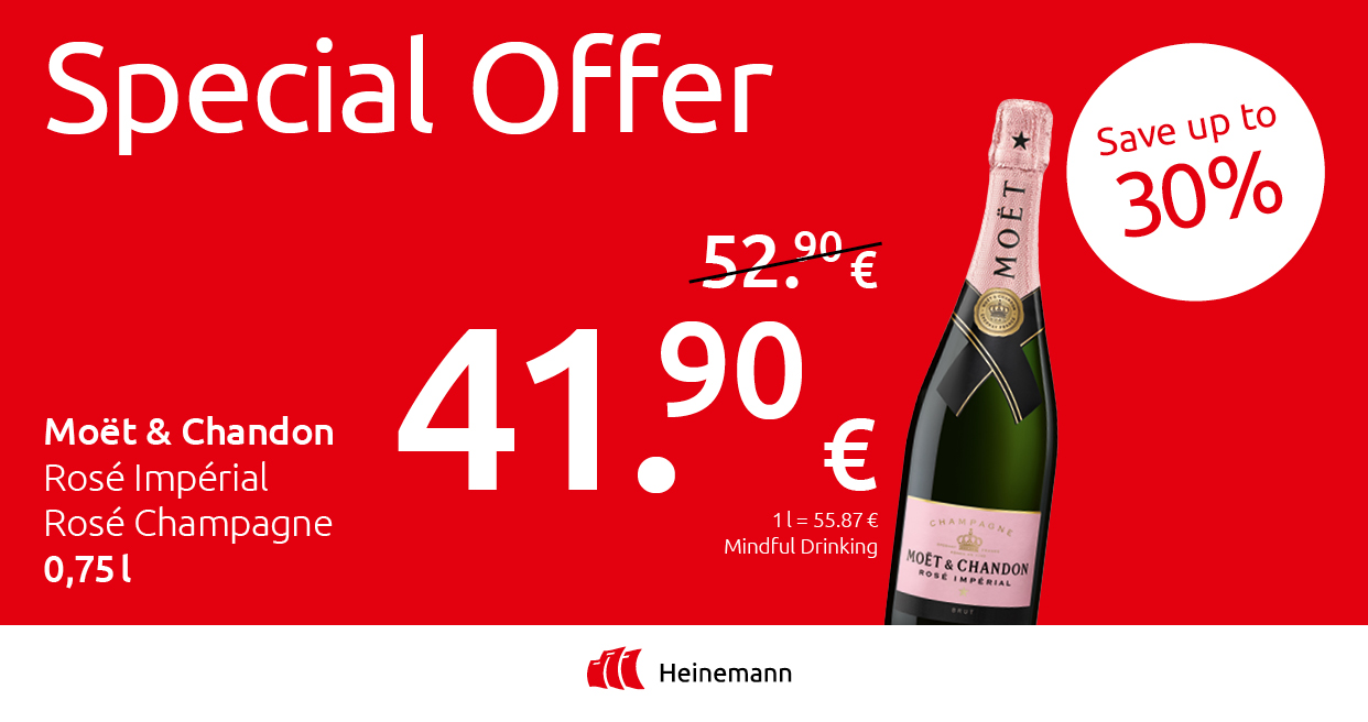 Sonderangebot - Moet & Chadon Rose Imperial bei Heinemann im Online-Shop kaufen