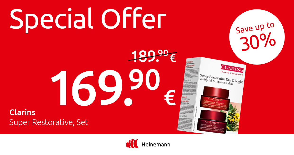 Sonderangebot - Clarins bei Heinemann im Online-Shop kaufen
