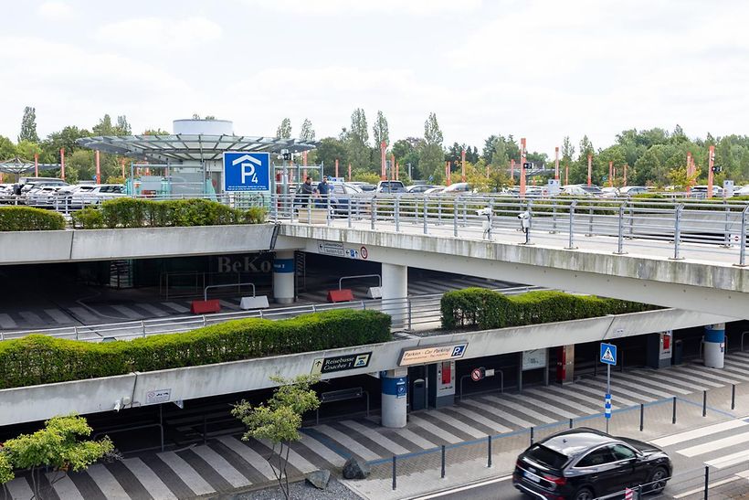 Außenansicht des Parkhauses P4