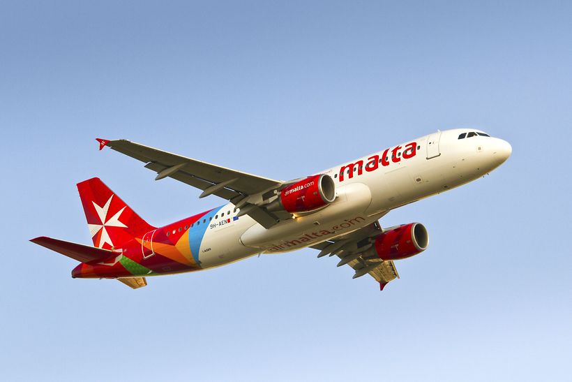 Air Malta Flugzeug