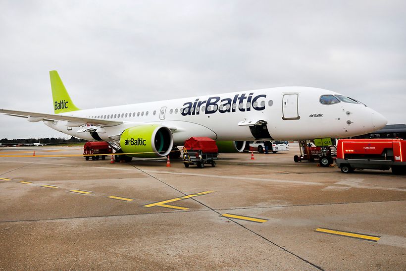 airBaltic Flugzeug