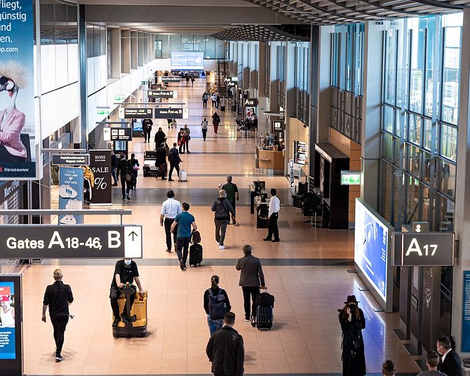 Hamburg Airport Fluggastpier