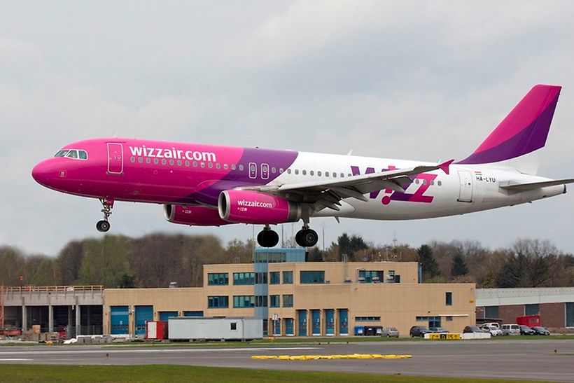 wizzair-landung