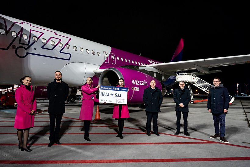 Wizz Air Erstflüge Sarajevo und Banja Luka