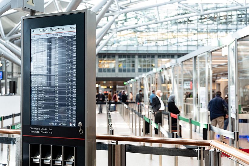 Zentrale Sicherheitskontrolle Hamburg Airport