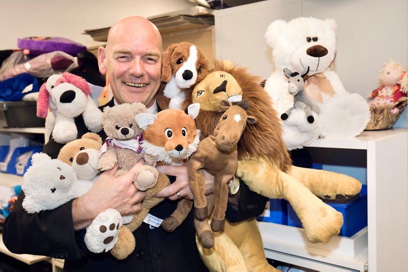Fundbüro Helmut mit Teddybären
