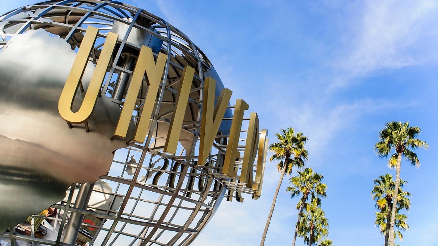 Schriftzug der Universal Studios in Los Angeles