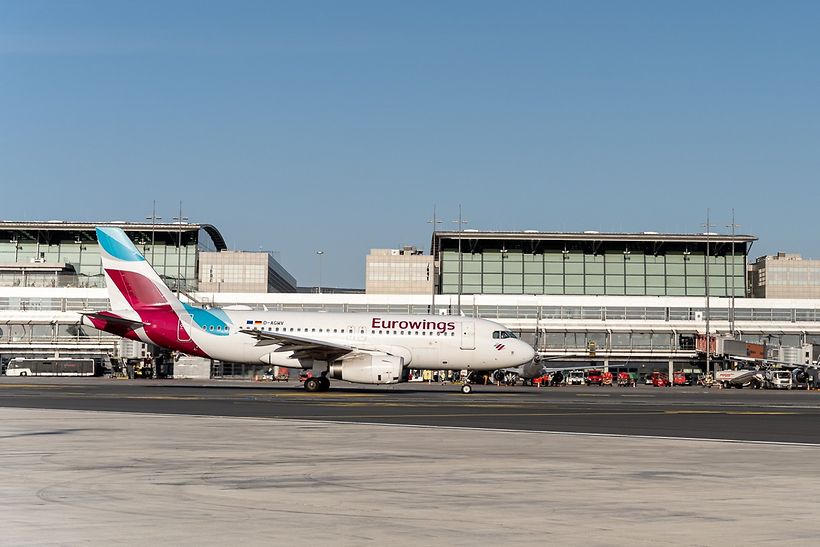 Eurowings am Hamburg Airport