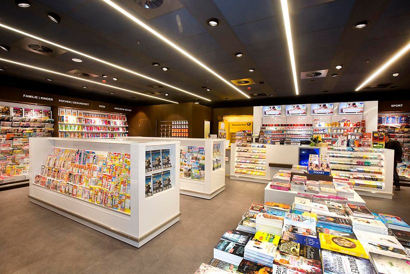 Press & Books in der Ankunftsebene Terminal 2