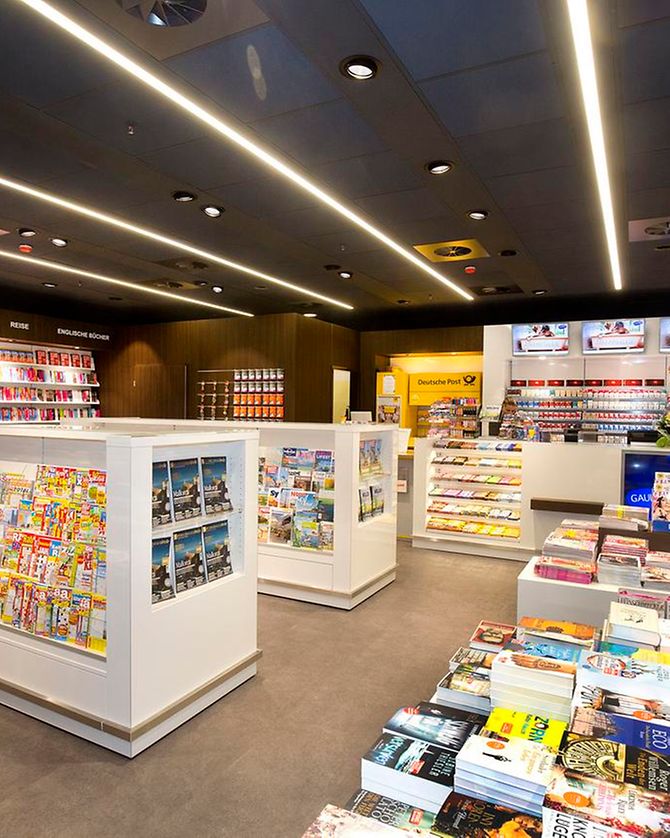 Press & Books in der Ankunftsebene Terminal 2