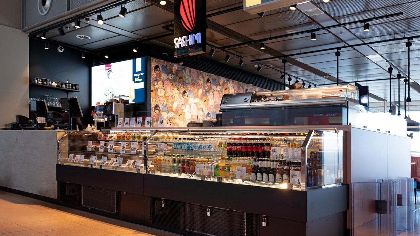 Sashimi Sushi - asiatisches Restaurant bei Gate C16 - große Sushiauswahl und Bowls