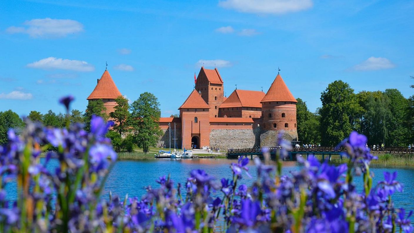 Wasserburg von Trakai bei Vilnius