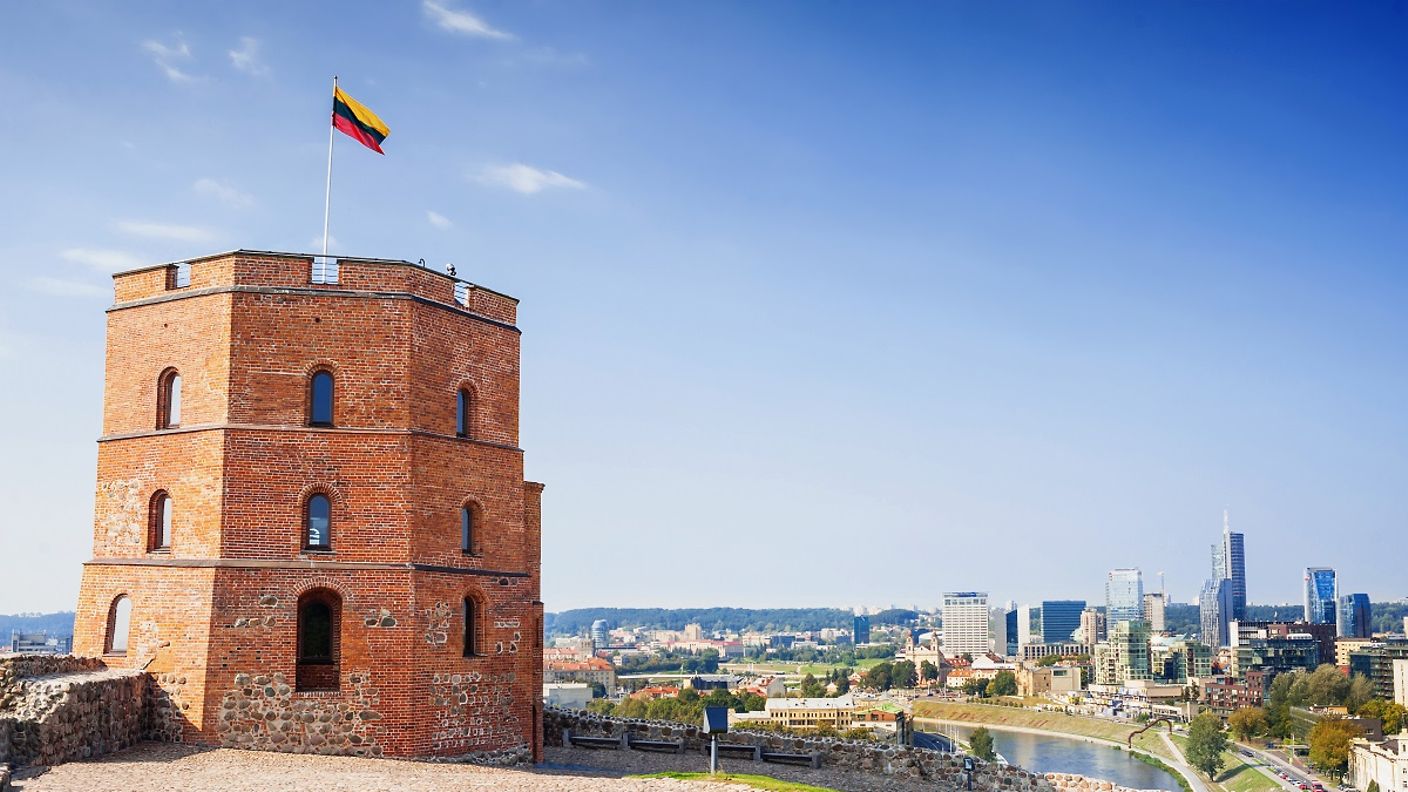 Burg Gediminas in Vilnius