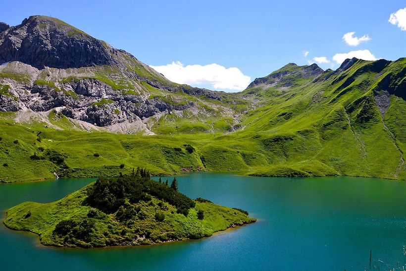 Berge und Seen im Allgäu