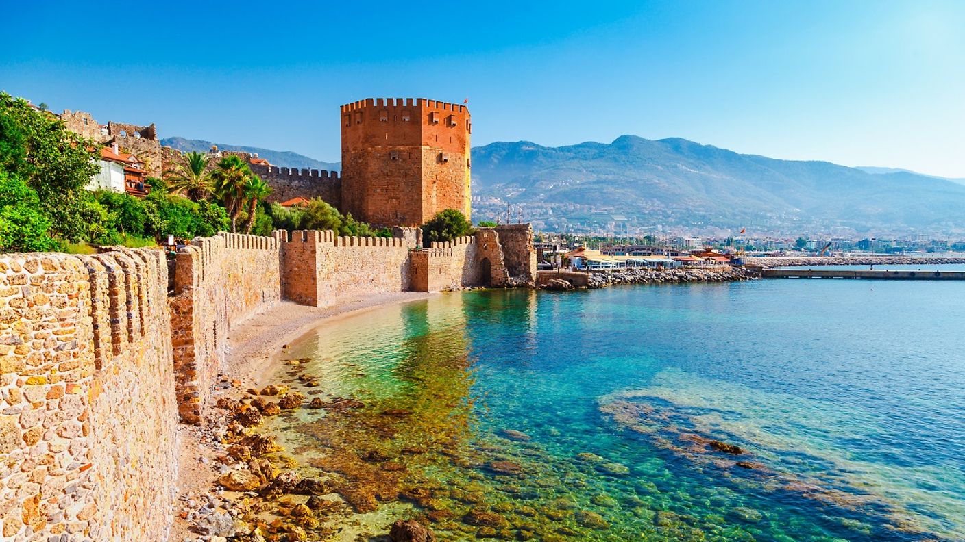 Roter Turm in Alanya