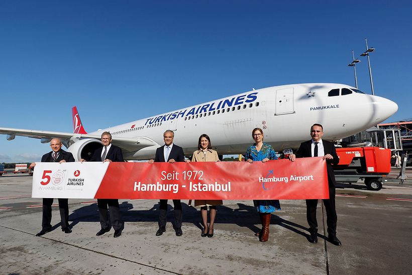 Flug Hamburg - Istanbul Turkish Airlines www.hamburg-airport.de