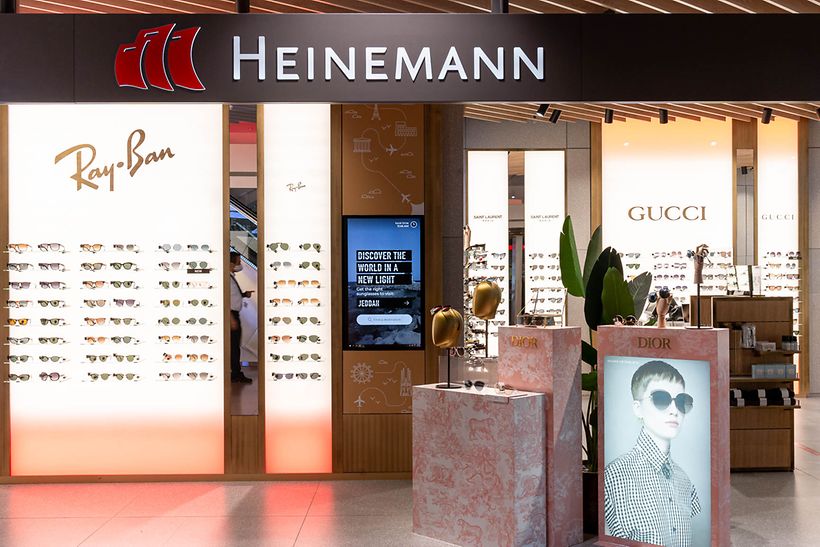 Heinemann Sunglasses - Innenansicht - Sonnenbrillen von Ray Ban, Gucci und weiterer Designermarken
