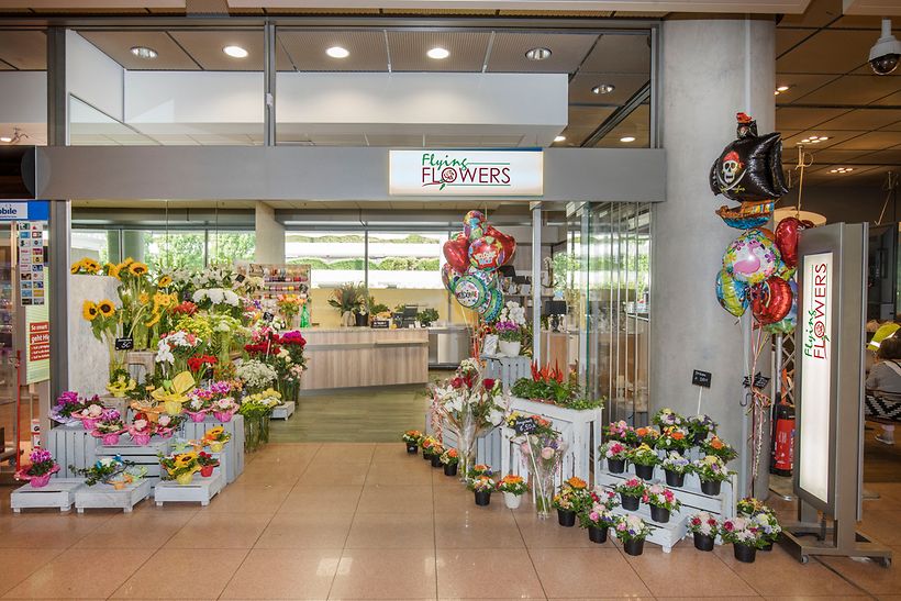 Flying Flowers Storefront - Blumenladen in der Ankunft Terminal 1