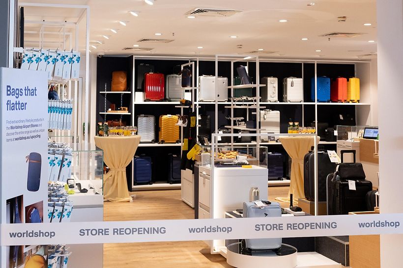 Wiedereröffnung Lufthansa Worldshop_Inneneinrichtung