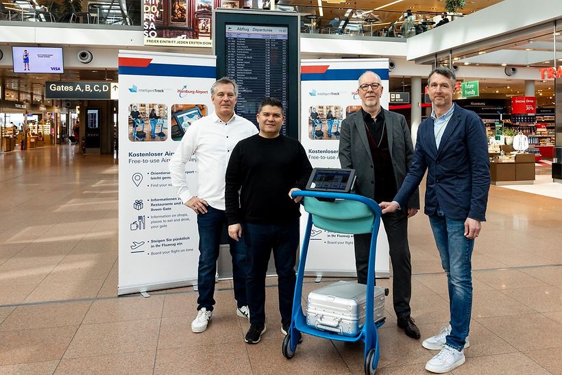 Display ITS Handgepäck-Trolleys