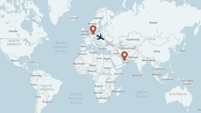 Flight Schedule and Route Network from Hamburg