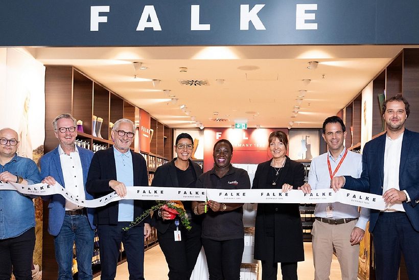 Eröffnung FALKE Store am Hamburg Airport