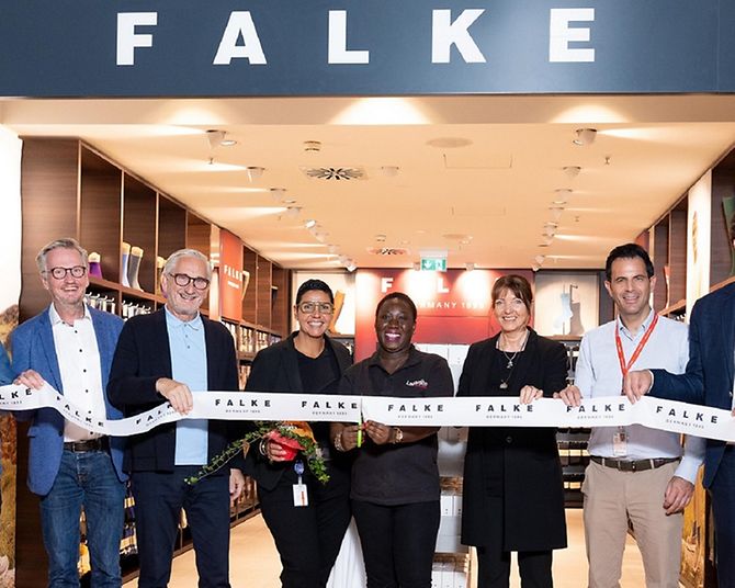 Eröffnung FALKE Store am Hamburg Airport