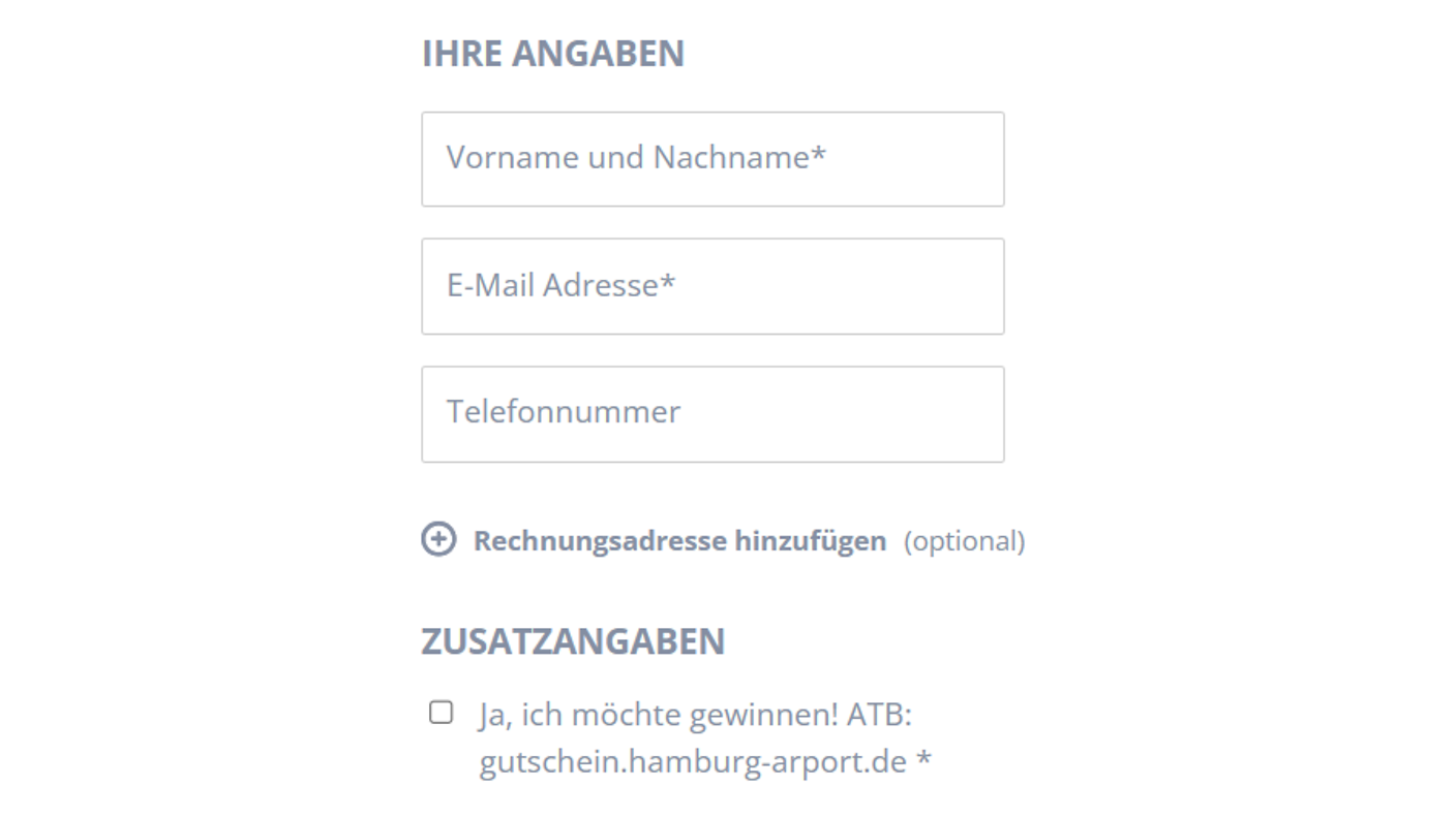 buchungsmaske