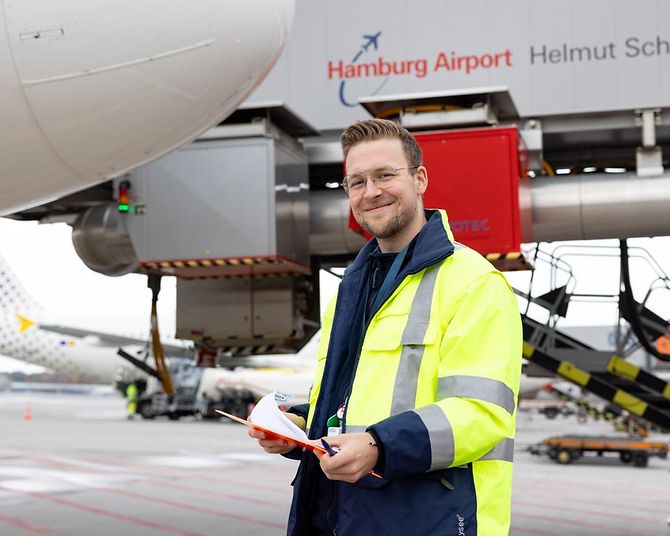 Ramp Agent am Hamburg Airport