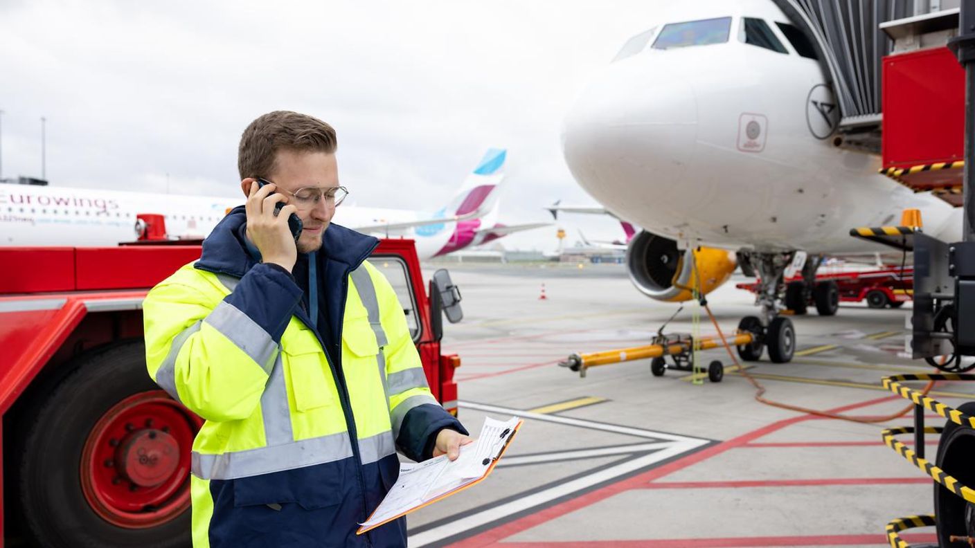 Ramp Agent am Hamburg Airport