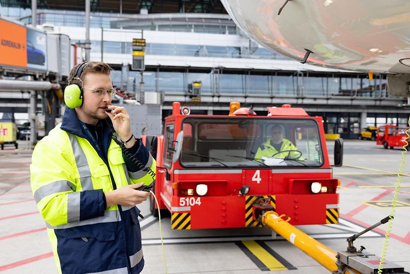 Ramp Agent am Hamburg Airport