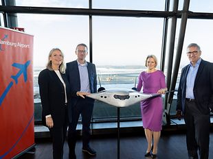 Unterzeichnung Kooperationsvereinbarung Hamburg Airport und Airbus