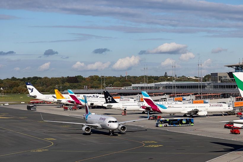 Vorfeld Hamburg Airport