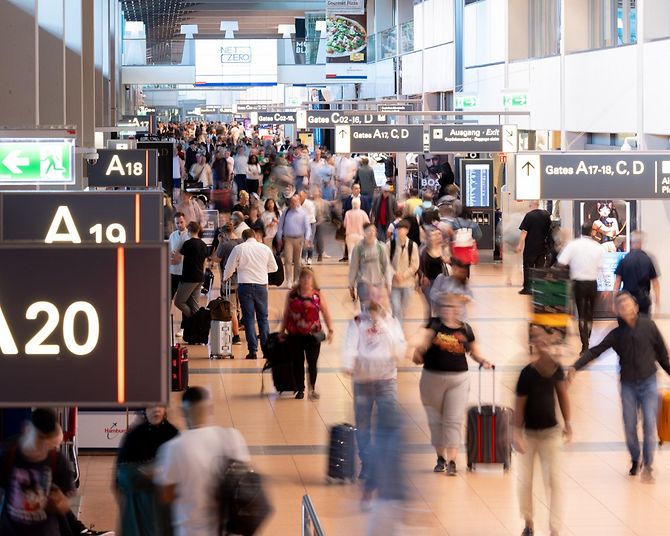 Hamburg Airport Fluggastpier