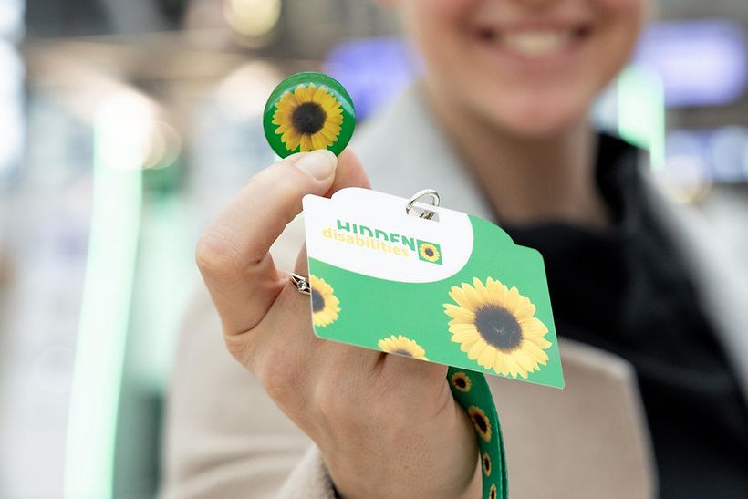Sunflower-Anstecker