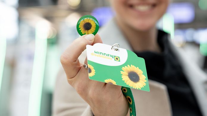 Sunflower-Anstecker