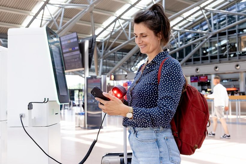 Gepäckautomaten (Self Bag Drop) 