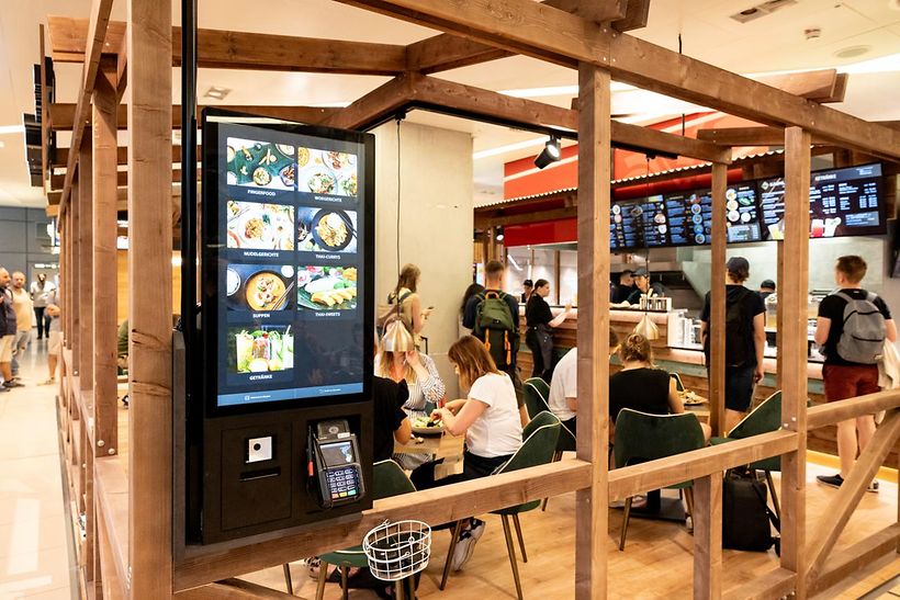 KAIMUG - Restaurant mit Self Service-Kassen
