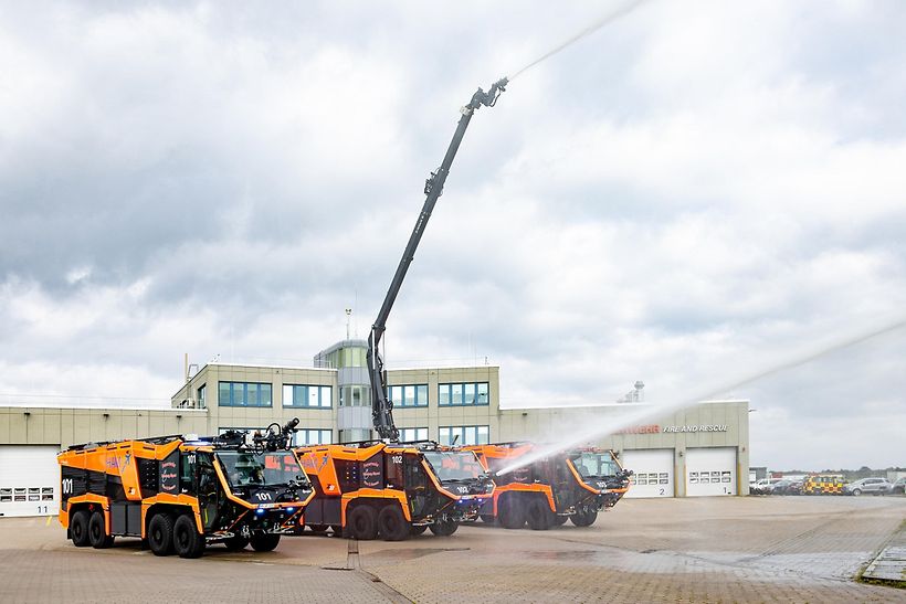 Hamburg Airport Neue Z8 Feuerwehr