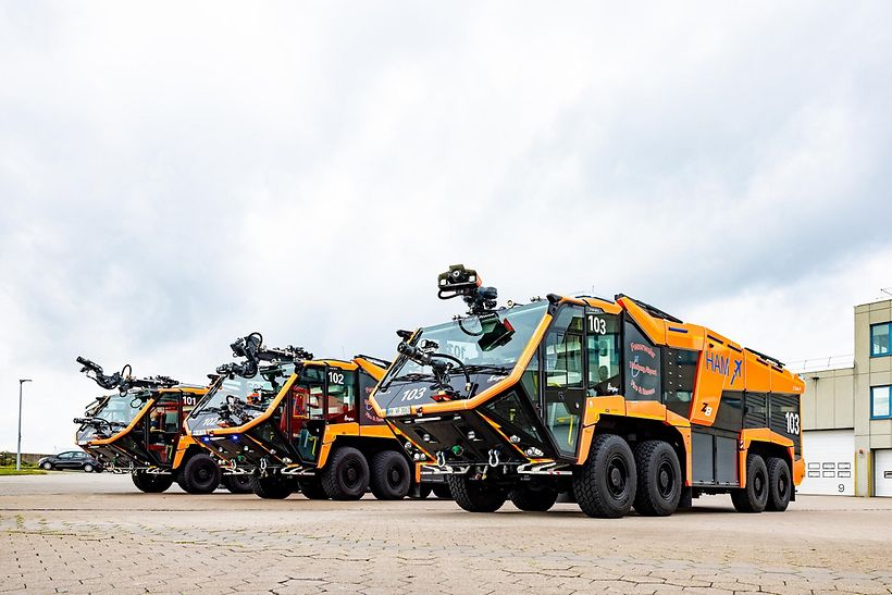 Hamburg Airport Neue Z8 Feuerwehr