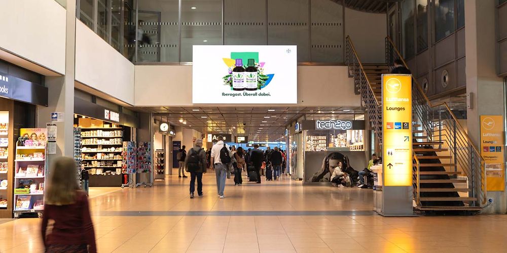 Videowall Lufthansa Lounge​