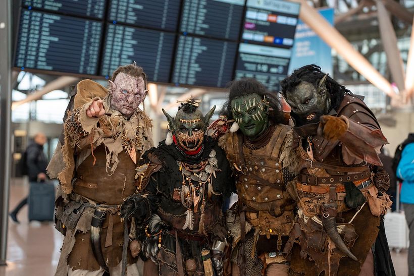 Aprilscherz Hamburg Airport 2025